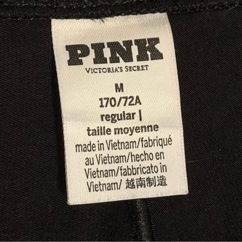 PINK Victoria's Secret Black Flare Pants - Picture 2 of 5
